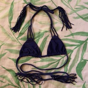 ACACIA SWIM Veneto Top in Indigo, size S